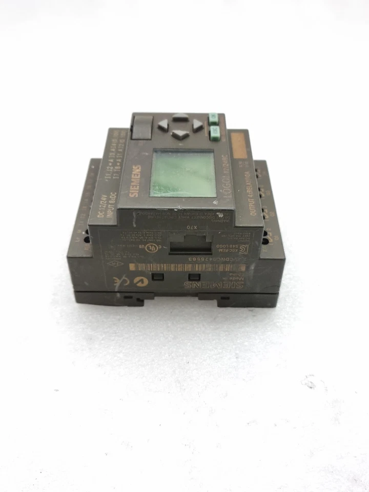Siemens 6ED1052-1MD00-0BA6 12/24RC Logo 6ed10521md000ba6 Used Working Free Ship